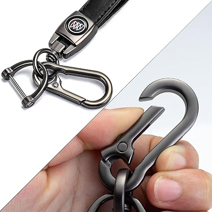 Llavero de cuero para coche Buick, para hombre y mujer, accesorios para coche
