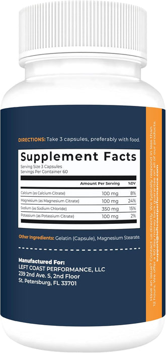 Suplemento de electrolitos Keto, 180ct