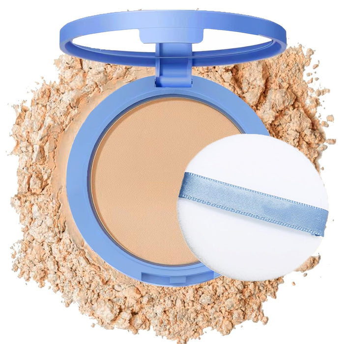 Polvos compactos para el rostro con control de aceite