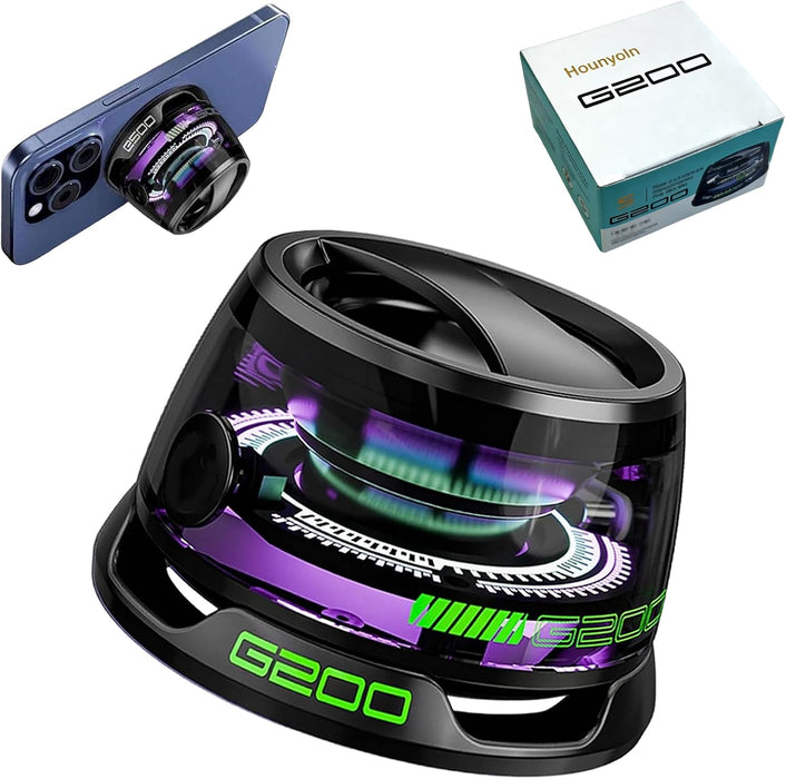 Mini altavoz Bluetooth magnético G200 con luces RGB