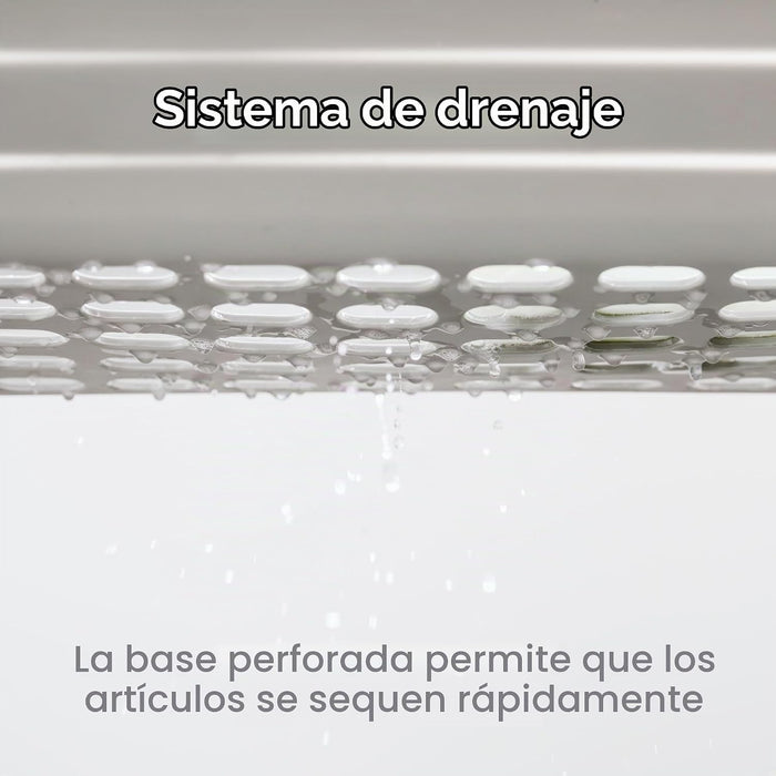 Angelcare - Estante organizador de baño, almacenamiento plegable para juguetes