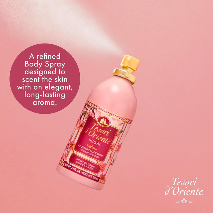 Tesori d'Oriente Ikigai Spray corporal aromático Eau de Toilette 100ml