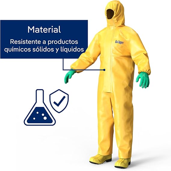 Dräger SPC 4400 CPM Mono Amarillo de Seguridad y protección Laboral