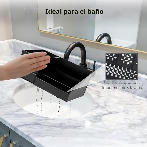 Caja de Almacenamiento de Cosméticos, Estante de Exhibición de Cosméticos