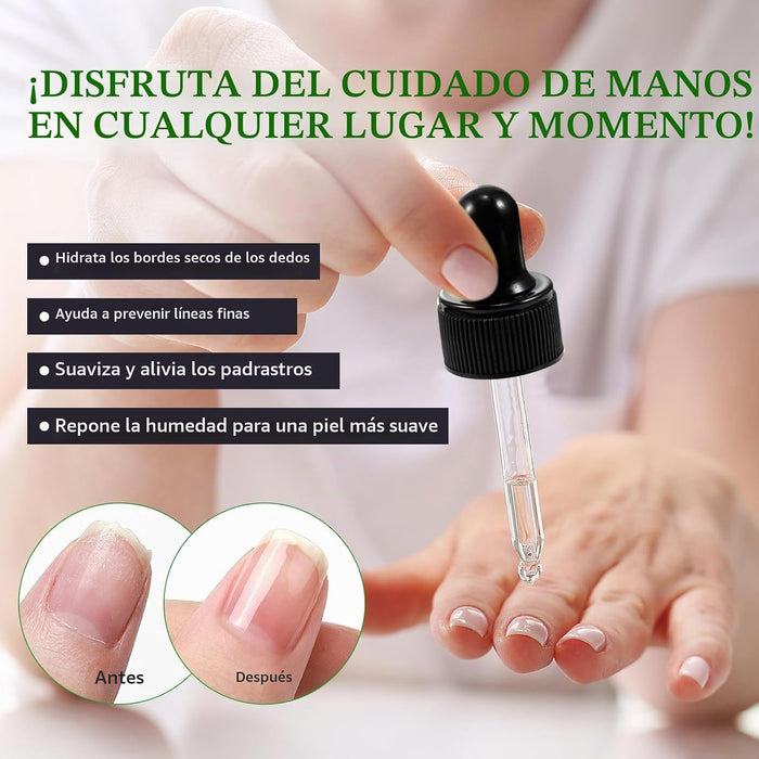 Tratamiento de uñas de 7 días extra fuerte, planta de jengibre