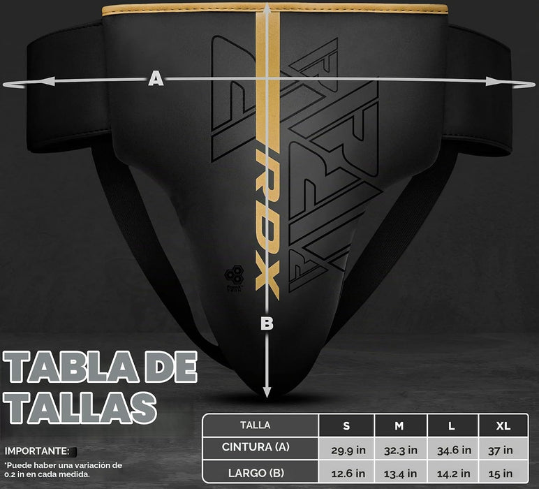 RDX Protector de ingle para boxeo, equipo para entrenamiento de artes marciales