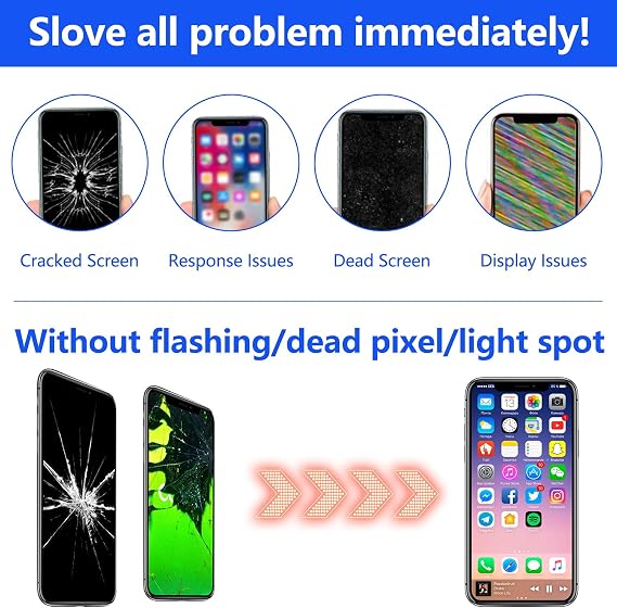 Reemplazo de pantalla para iPhone 11 de 6.1 pulgadas, digitalizador LCD 3D Touch Diykitpl para A2111, A2223, A2221