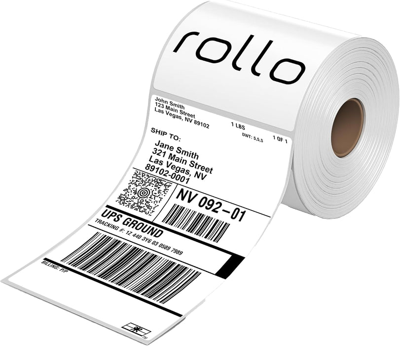 Etiquetas de envío térmicas directas Rollo - 500 etiquetas térmicas de 10 x 15 cm en rollo
