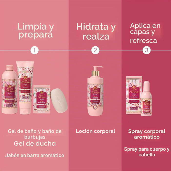 Tesori d'Oriente Ikigai Spray corporal aromático Eau de Toilette 100ml