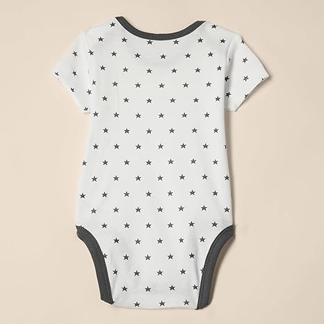 Amazon Essentials Bodies unisex de manga corta para bebés