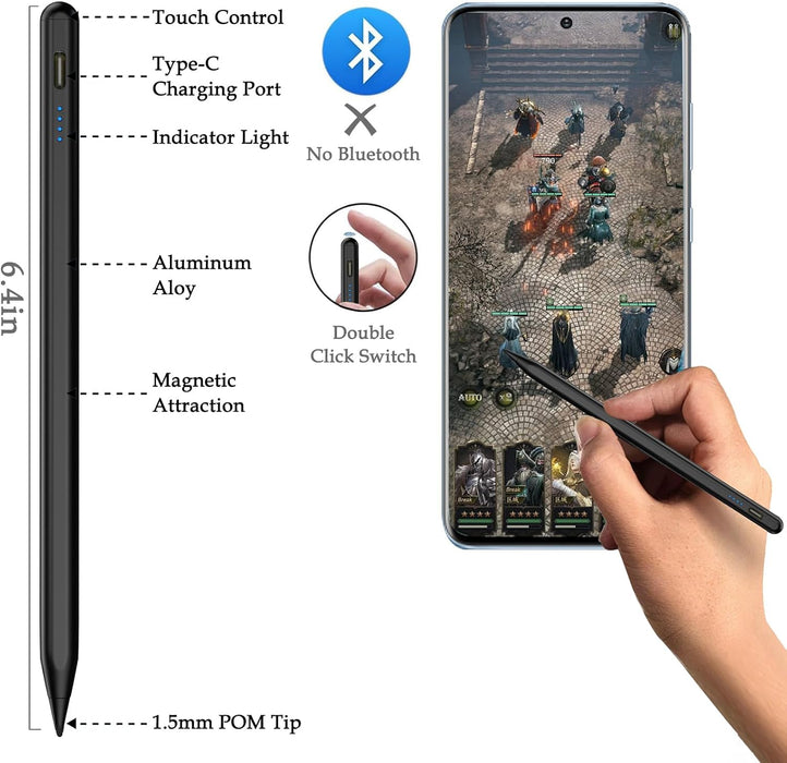 Lápiz óptico universal  para pantallas táctiles iOS y Android