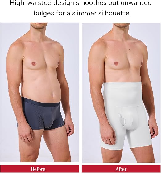 Nebility Faja moldeadora de cintura alta para hombre