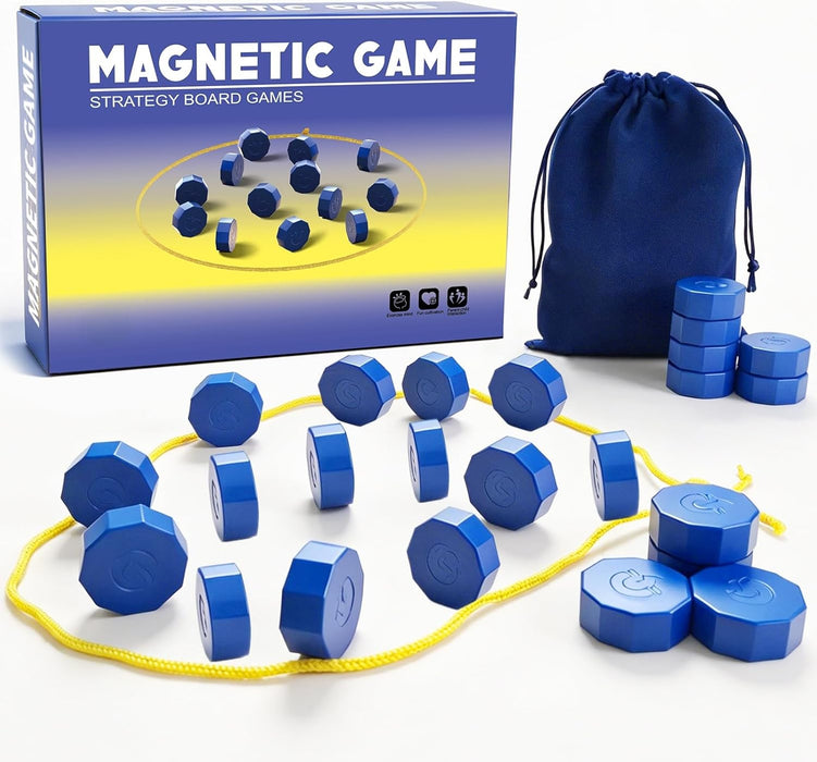 Juego de imán con imán de cuerda juego de ajedrez divertido