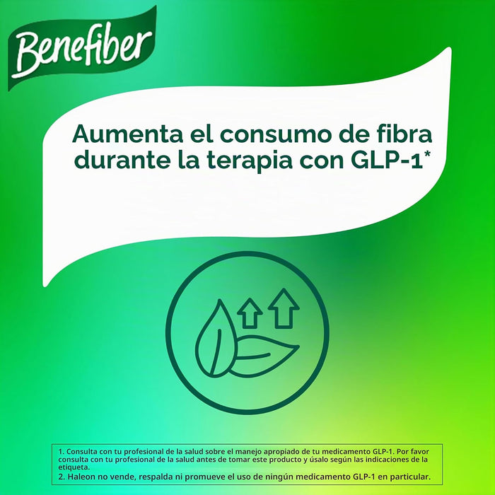 Benefiber Polvo de suplemento de fibra prebiótica diaria para la salud digestiva