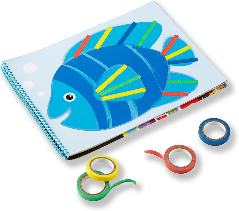 Libro de actividades de Melissa & Doug (idioma inglés), Cinta libro de actividades, Multi Color