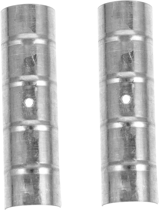 2 unids Conector de empalme de varilla de metal