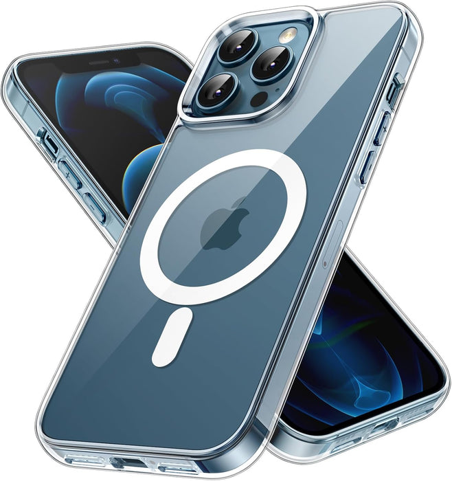 Funda magnética para iPhone 12 Pro Max, compatible con carga inalámbrica