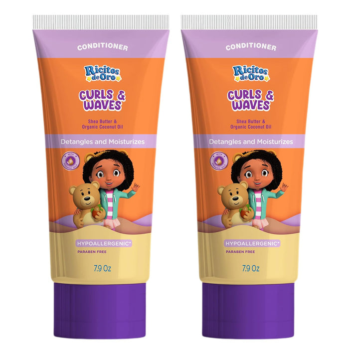 Ricitos de Oro Acondicionador de rizos | Manteca de karité | 7.9 oz