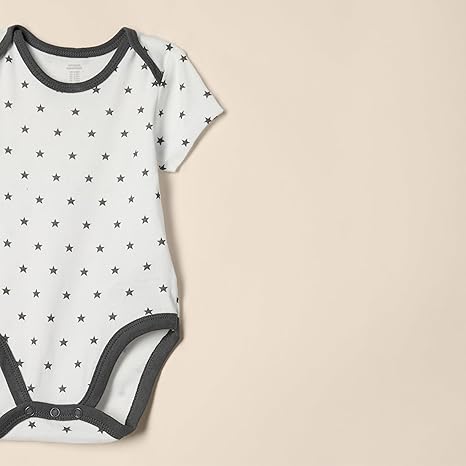 Amazon Essentials Bodies unisex de manga corta para bebés