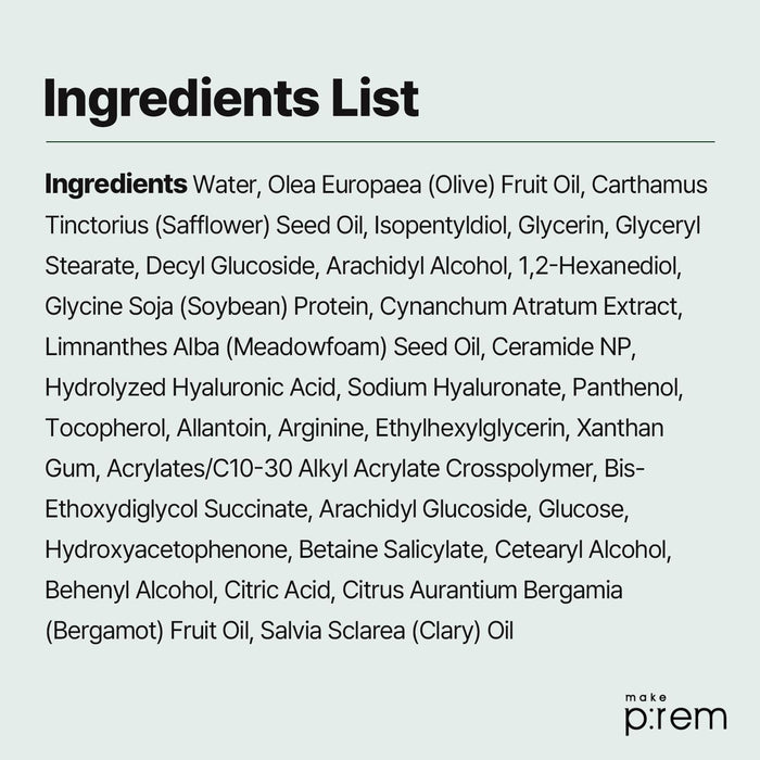 MAKE P:REM Safe Me. Leche limpiadora hidratante Relief, 200 ml (6.76 fl.oz.)