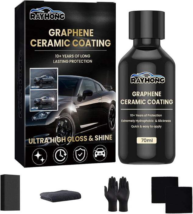 Revestimiento de cerámica de grafeno para automóviles, protección duradera