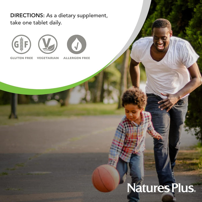 NaturesPlus Kelp-300 tabletas , 150 mcg de yodo - Fórmula antioxidante, Sin gluten