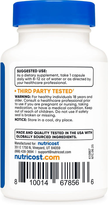 Nutricost Fisetin Cápsulas 100mg, 60 Cápsulas, Antioxidante Natural