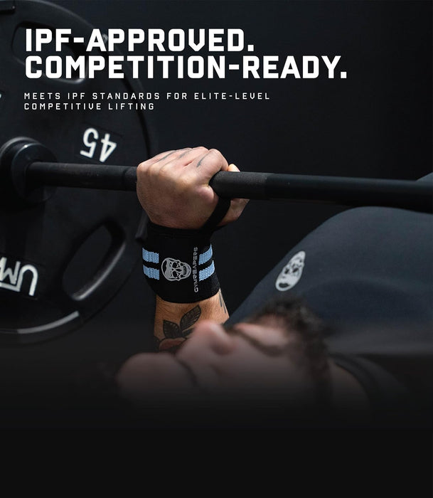 Muñequeras de levantamiento de pesas, soporte de muñeca con lazo para pulgar