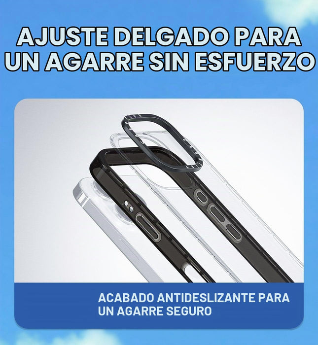 CASETiFY Funda compacta para iPhone 15 Plus [protección contra caídas de grado militar 2X de 4 pies, delgada/ligera]