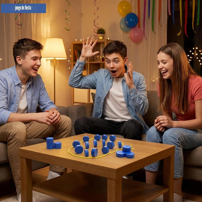Juego de imán con imán de cuerda juego de ajedrez divertido