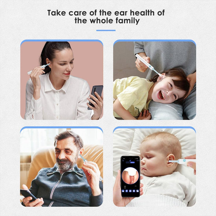 Herramienta de eliminación de cera de oídos para iOS y Android