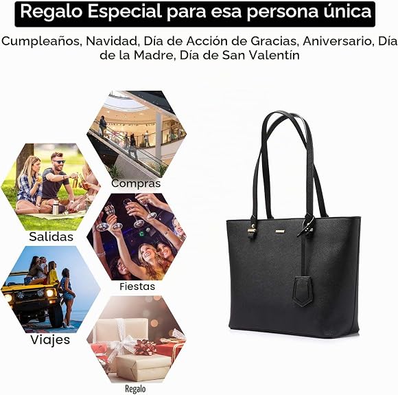 LOVEVOOK Carteras y bolsos de mano para mujer de moda