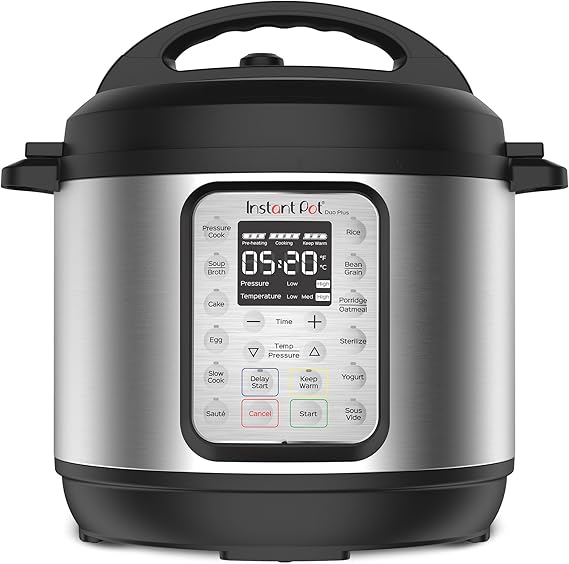 Instant Pot Duo Plus, olla multifunción 9 en 1: olla a presión 8 cuartos