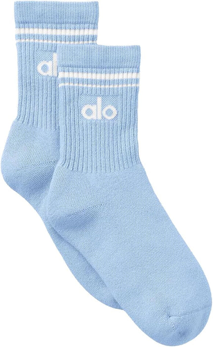 ALO Calcetín de caña media Throwback unisex