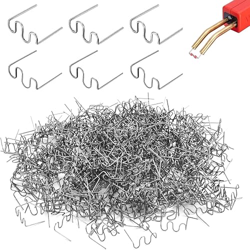 1000 PCS Grapas Onduladas Precortadas para reparación de Autos