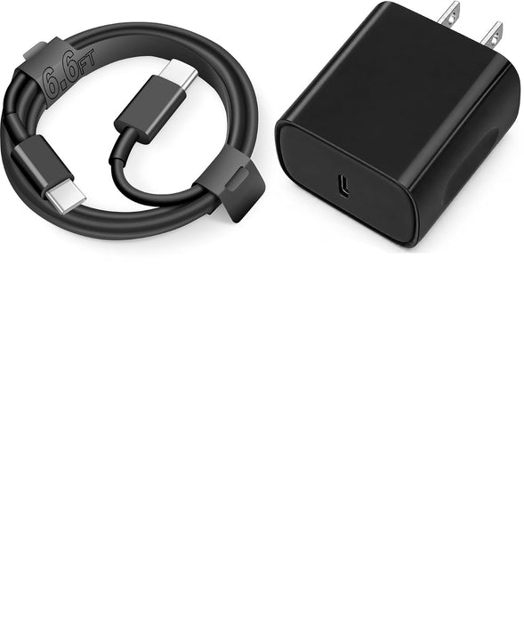 Cargador de 2 unidades para iPhone 18, 17, 16 y 15 de 2 pies con carga rápida y conector USB-C.