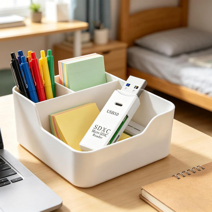 Lector de tarjetas micro SD USB3.0, lector de tarjetas SD 2 en 1 de 5 Gbps