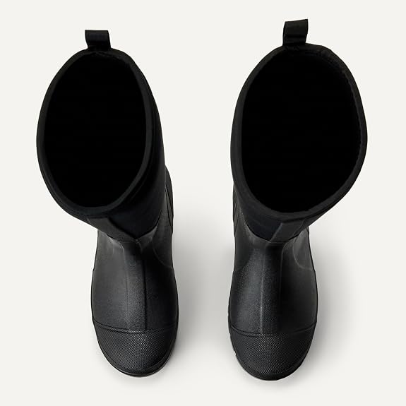 Amazon Essentials Botas de lluvia de goma de neopreno impermeables para hombre