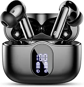 Auriculares inalámbricos Bluetooth 5.4 con graves estéreo