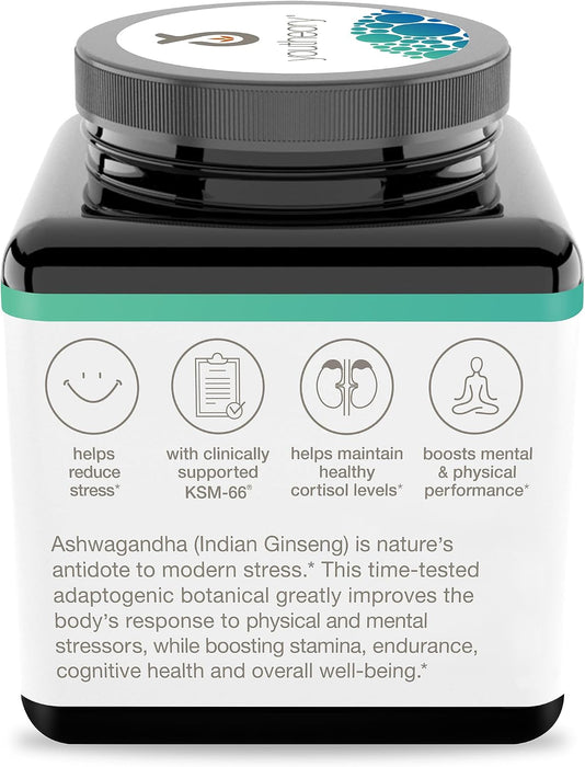 Youtheory Ashwagandha 60 unidades (1 botella)