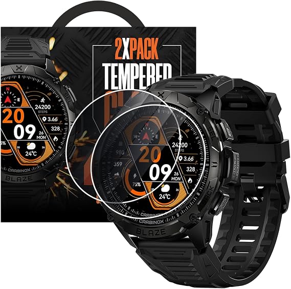 CARBINOX Blaze R - Protector de visualización para reloj inteligente