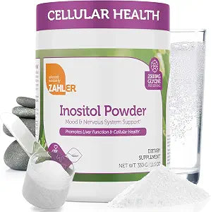 Zahler Inositol en polvo - Apoyo para una mentalidad saludable y el sistema nervioso en mujeres