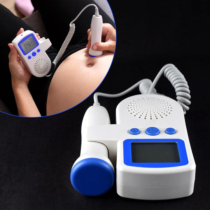 Doppler fetal portátil de mano para la detección y monitorización de la frecuencia cardíaca