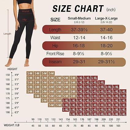 Hi Clasmix - Leggings con forro polar para mujer
