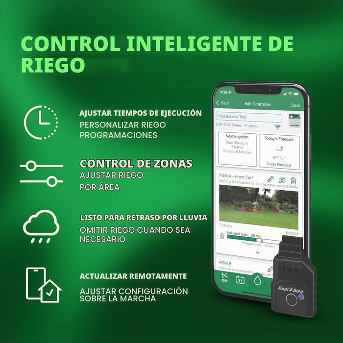 Módulo WiFi inteligente Rain Bird LNK2 de segunda generación - Controlador de riego