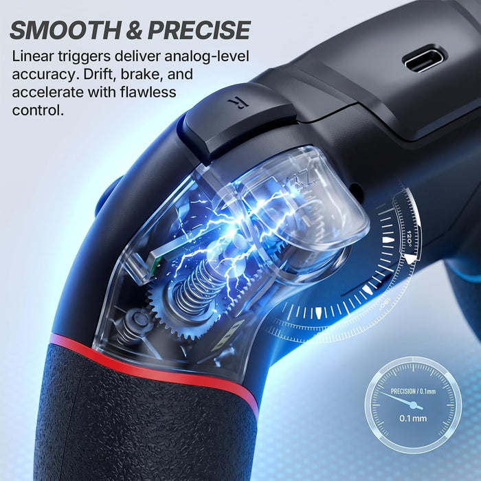 Mando inalámbrico mejorado Diswoe para Switch/Lite/OLED/Switch 2 Pro Controller