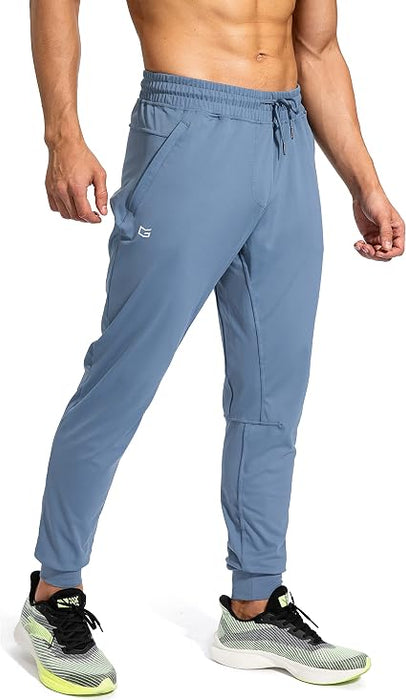 G Gradual Pantalones deportivos para hombre con bolsillos con cremallera para entrenamiento