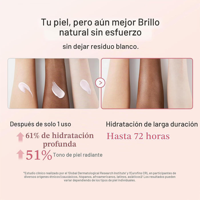 Medicube Protector solar sin residuos, solo un brillo radiante con colágeno, FPS 50
