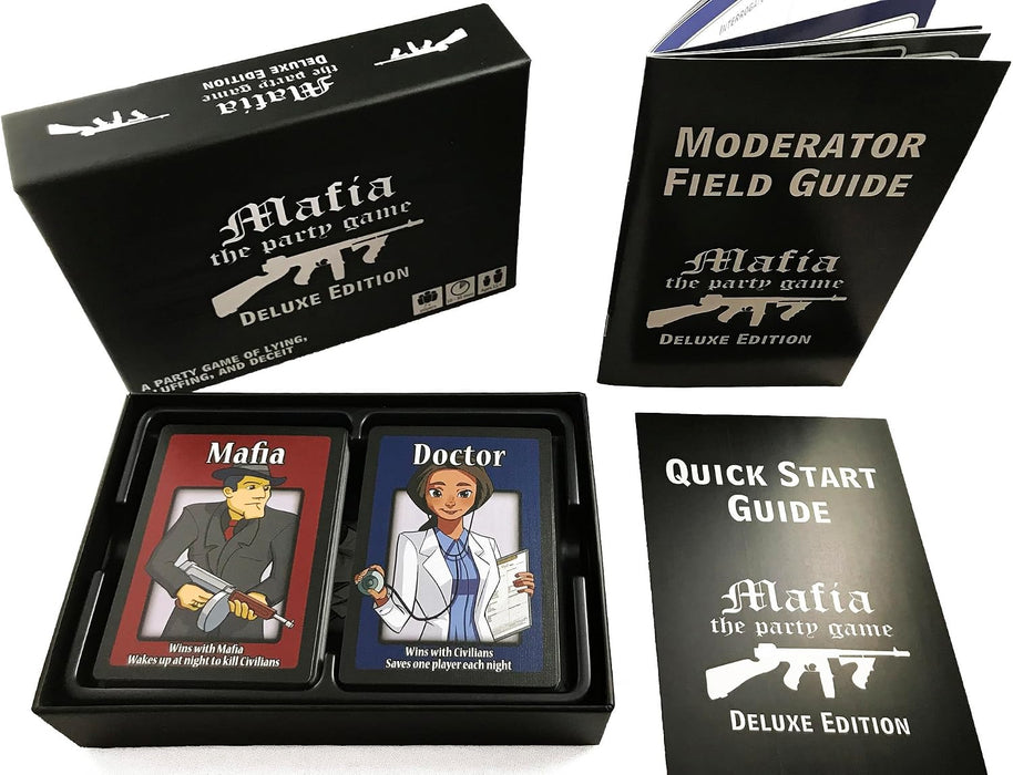 Apostrophe Games Mafia The Party Game, Juego de Cartas de Farol y Engaño