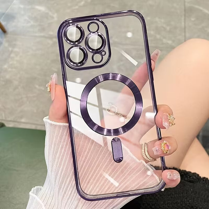Funda para Teléfono - Película Suave para Lente Todo Incluido, Carga Inalámbrica para iPhone 11 pro max